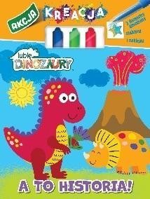MOJE DINOZAURY. AKCJA KREACJA. A TO HISTORIA