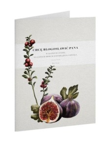 KARTKA SKŁADANA - CHCĘ BŁOGOSŁAWIĆ - FIGA