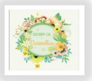 KARNET KW WIANEK Z KWIATÓW DZIADEK