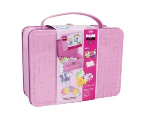 KLOCKI PLUS-PLUS BIG METAL. RÓŻOWA WALIZECZKA 70EL