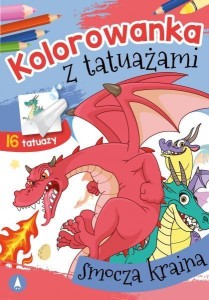 KOLOROWANKA Z TATUAŻAMI. SMOCZA KRAINA