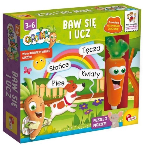 Carotina - Baw się i ucz, Lisciani