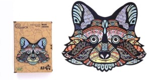 PUZZLE DREWNIANE EKO 130 WESOŁY SZOP PRACZ A3