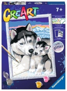 CREART DLA DZIECI: HUSKY, RAVENSBURGER