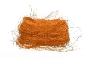 WIOSENNY SIZAL DEKORACYJNY KREMOWY POMARAŃCZOWY