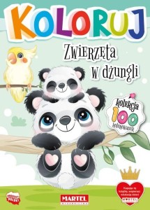 KOLORUJ - ZWIERZĘTA W DŻUNGLI, PRACA ZBIOROWA