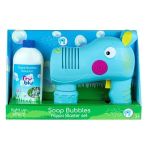 BLASTER HIPPO FRU BLU + PŁYN 0,4L, TM TOYS