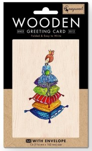 KARNET DREWNIANY C6 + KOPERTA KSIĘŻNICZKA