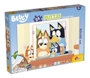 PUZZLE DWUSTRONNE 24 BLUEY, LISCIANI