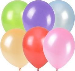 BALONY METALIZOWANE 25CM 6SZT