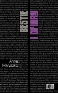 BESTIE I OFIARY, ANNA MAŁYSZKO