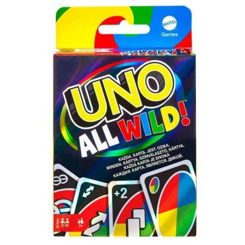 Uno All Wild Dzikie karty, Mattel