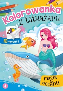 KOLOROWANKA Z TATUAŻAMI. MAGIA OCEANU
