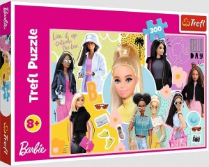 PUZZLE 300 TWOJA ULUBIONA BARBIE TREFL, TREFL