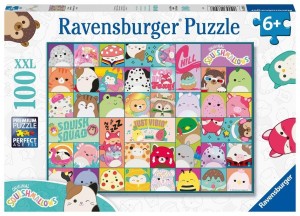 PUZZLE DLA DZIECI 100 SQUISHMALLOWS, RAVENSBURGER
