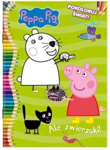 PEPPA PIG. POKOLORUJ ŚWIAT CZ.4, PRACA ZBIOROWA