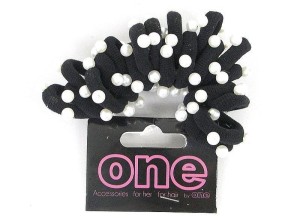 GUMKA DO WŁOSÓW Z PEREŁKAMI 18SZT, ADAR