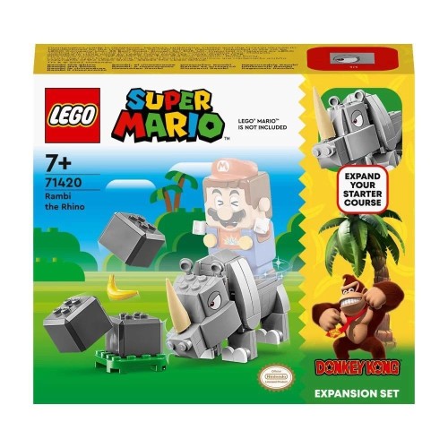 LEGO(R) SUPER MARIO 71420 Nosorożec Rambi -...