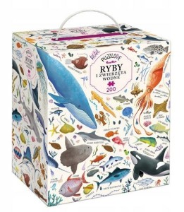 PUZZLOVE CZUCZU RYBY I ZWIERZĘTA WODNE 200 EL.