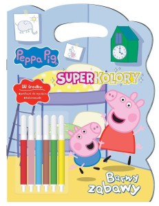 PEPPA PIG. SUPERKOLORY CZ.3 BARWY ZABAWY