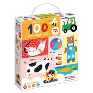 CZUCZU BIBLIOTECZKA 100 PIERWSZYCH SŁÓW 1+