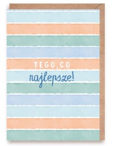 KARTKA OKOLICZNOŚCIOWA TEGO, CO NAJLEPSZE