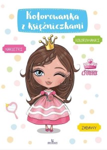 KOLOROWANKA Z KSIĘŻNICZKAMI, MONIKA MATUSIAK