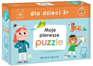 DLA DZIECI 3+ MOJE PIERWSZE PUZZLE. MIESIĄCE