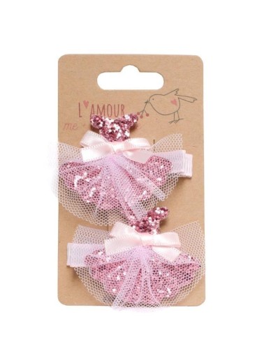 Klipsy z sukienką księżniczki, Coralico