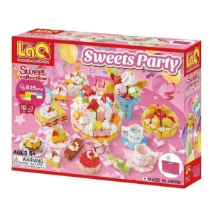 KLOCKI EDUKACYJNE SWEETS PARTY, LAQ