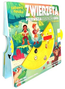 ZWIERZĘTA. PIERWSZA KSIĄŻKOWA GRA ZRĘCZNOŚCIOWA
