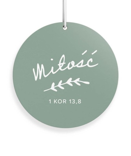 Zawieszka zapachowa - Miłość, Szaron