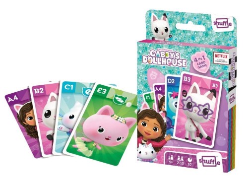 Shuffe Koci Domek Gabi 4w1, Cartamundi