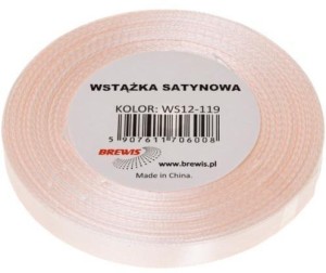 WSTĄŻKA SATYNOWA SZAMPAŃSKA 25MM X 32M