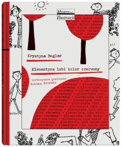 KLEMENTYNA LUBI KOLOR CZERWONY
