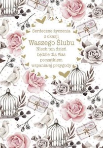 KARTKA OKOLICZNOŚCIOWA ŚLUB