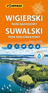MAPA - WIGIERSKI PARK NARODOWY, SUWALSKI 1:40 000
