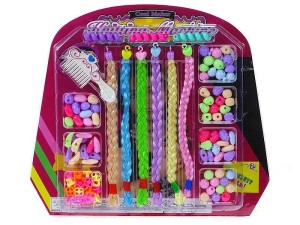 ZESTAW DO BRANSOLETEK, SZNURKI, KORALIKI, ADAR