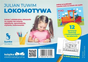 KSIĄŻECZKA ELEKTROSTATYCZNA LOKOMOTYWA