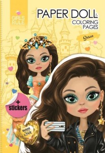 PAPIEROWA LALKA DO WYCINANIA SUSAN