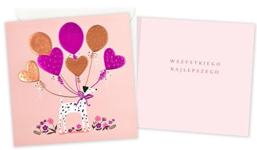 Karnet Wszystkiego najlepszego (pies), Kukartka