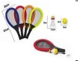 Rakiety z piłką i lotką duże, ADAR