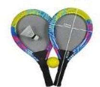 Rakiety z piłką i lotką duże, ADAR