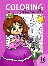 KOLOROWANKA A4 16 OBRAZKÓW KSIĘŻNICZKA