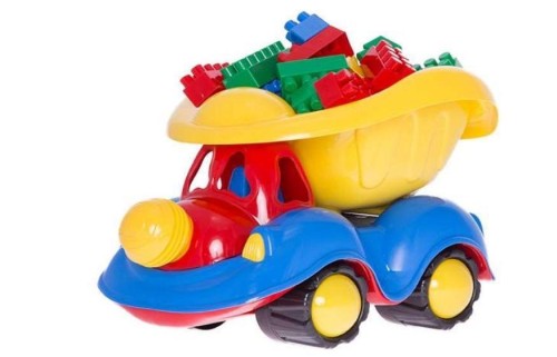 Samochód Pajacyk z klockami, Hemar Family