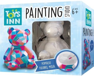 PAINTING STUDIO FIGURKA GIPSOWA MIŚ STNUX, STNUX