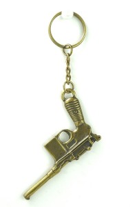 BRELOK METALOWY PISTOLET ABINO, ABINO