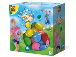 KOLOROWE KULE WODNE 28SZT, SES