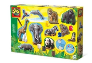 ODLEWY GIPSOWE Z FARBAMI ZWIERZĘTA, SES