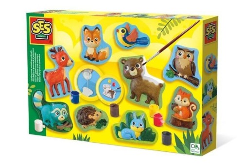 Odlewy gipsowe Zwierzęta leśne, SES